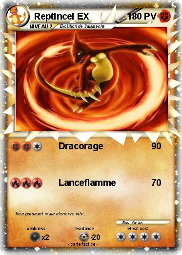 Pokemon Reptincel EX