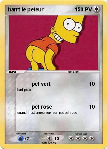 Pokemon barrt le peteur