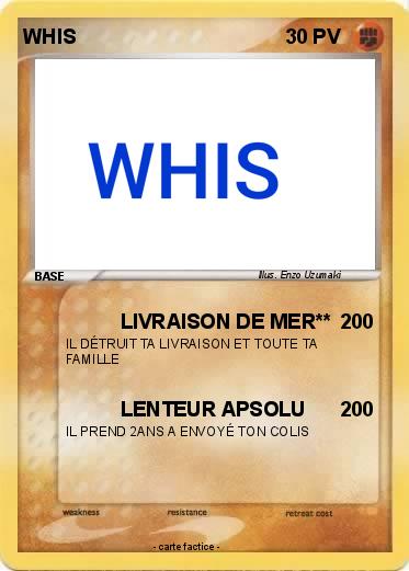 Pokemon WHIS