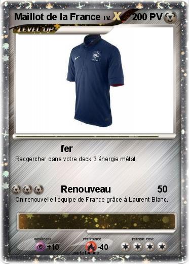 Pokemon Maillot de la France