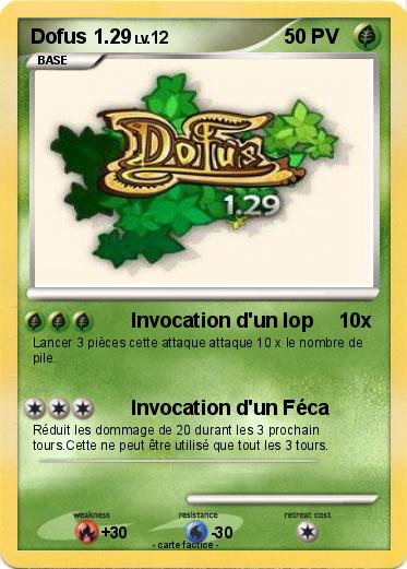 Pokemon Dofus 1.29