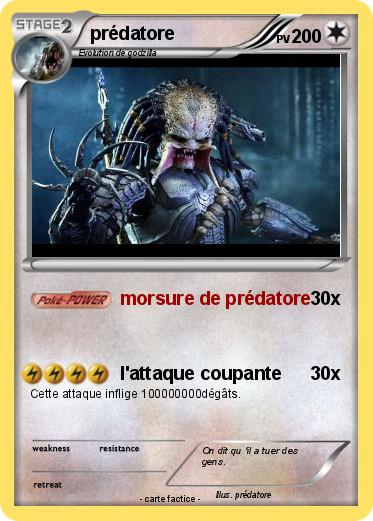 Pokemon prédatore