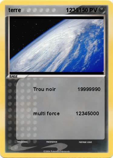 Pokemon terre                             1234