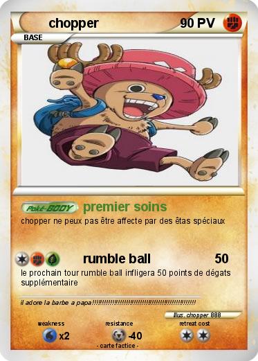 Pokemon chopper