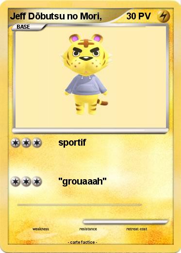 Pokemon Jeff Dōbutsu no Mori,