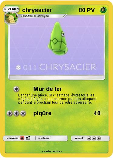 Pokemon chrysacier