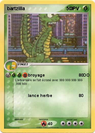 Pokemon bartzilla                                   0