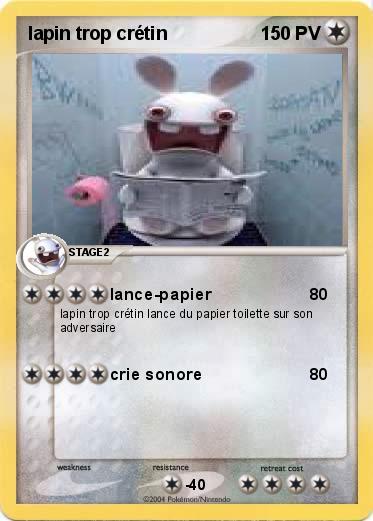 Pokemon lapin trop crétin