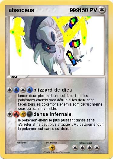 Pokemon absoceus                       999