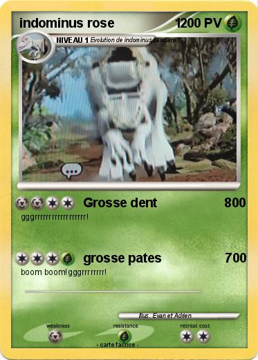 Pokemon indominus rose                 1