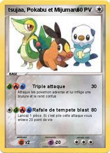 Pokemon tsujaa, Pokabu et Mijumaru