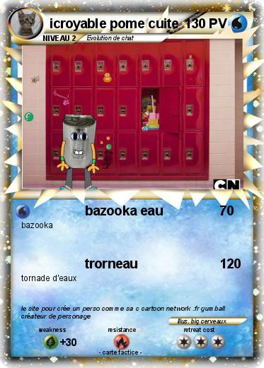 Pokemon icroyable pome cuite
