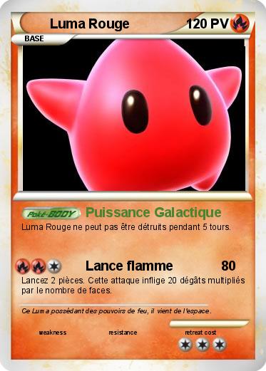 Pokemon Luma Rouge