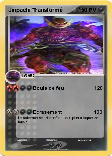 Pokemon Jinpachi Transformé