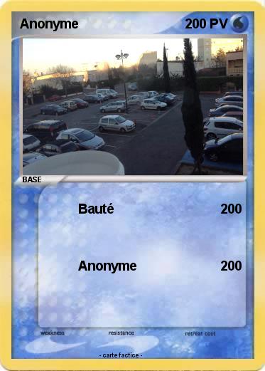 Pokemon Anonyme