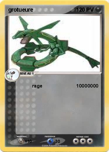 Pokemon grotueure