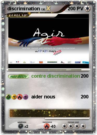 Pokemon discrimination