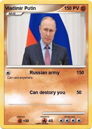 Pokemon Vladimir Putin