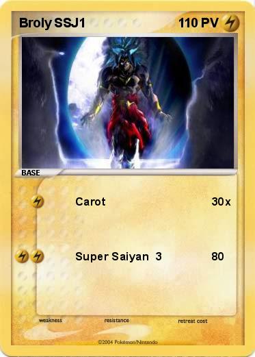 Pokemon Broly SSJ1                                 