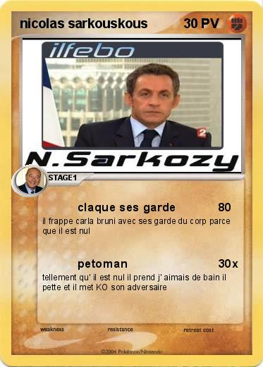 Pokemon nicolas sarkouskous