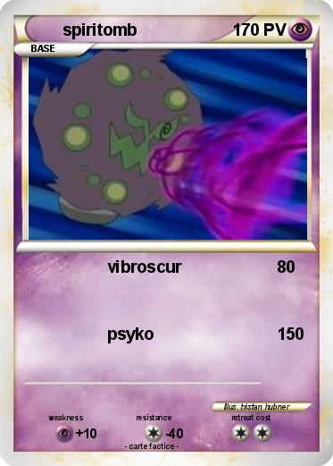 Pokemon spiritomb