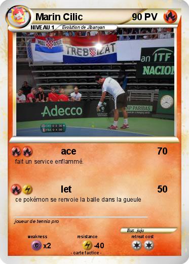 Pokemon Marin Cilic
