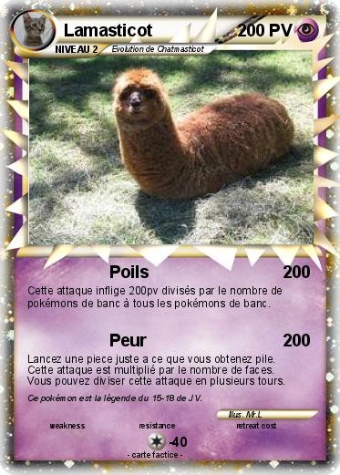 Pokemon Lamasticot