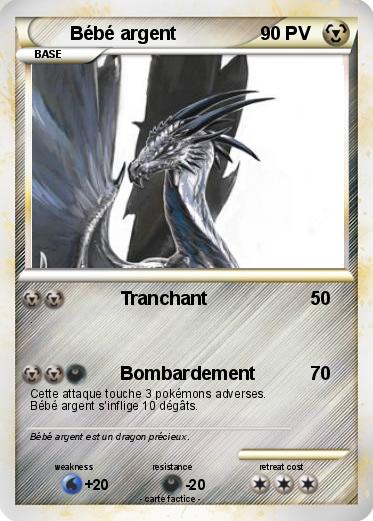 Pokemon Bébé argent