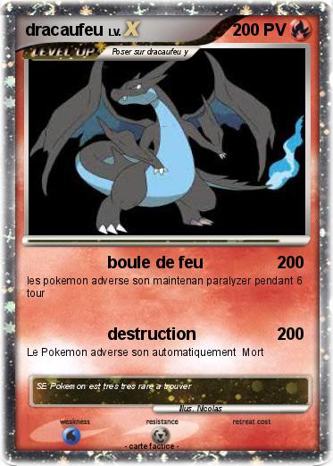 Pokemon dracaufeu