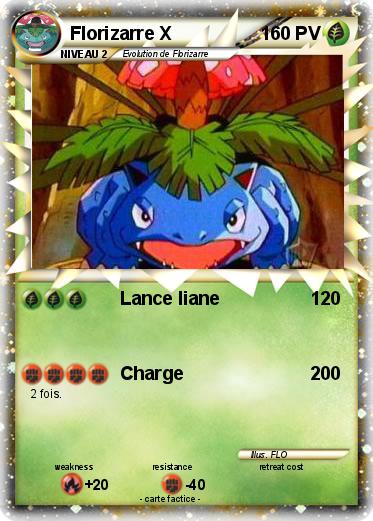 Pokemon Florizarre X