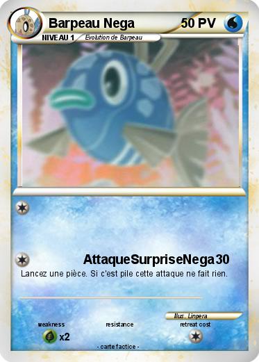 Pokemon Barpeau Nega