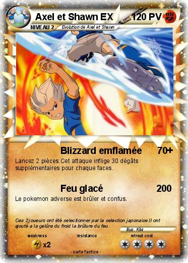 Pokemon Axel et Shawn EX