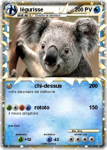 Pokemon légurisse