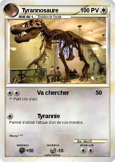 Pokemon Tyrannosaure