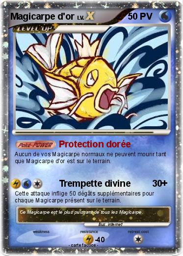 Pokemon Magicarpe d'or
