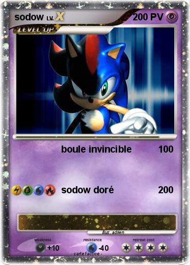 Pokemon sodow
