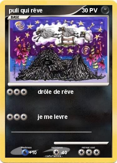 Pokemon puli qui rêve