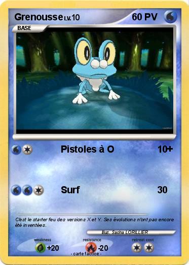 Pokemon Grenousse