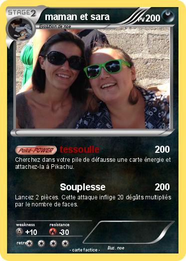 Pokemon maman et sara