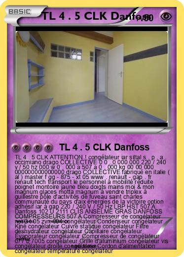 Pokemon TL 4 . 5 CLK Danfoss