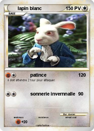Pokemon lapin blanc