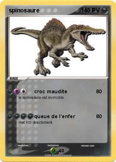 Pokemon spinosaure