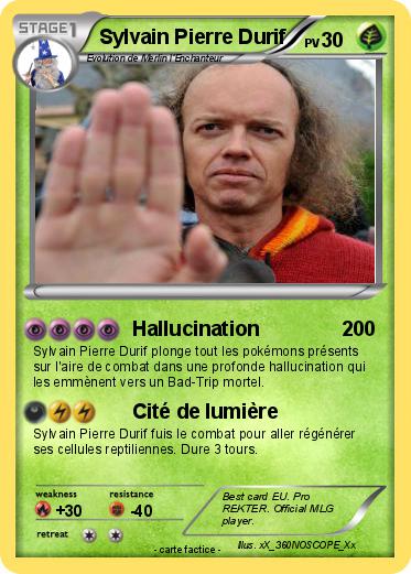 Pokemon Sylvain Pierre Durif