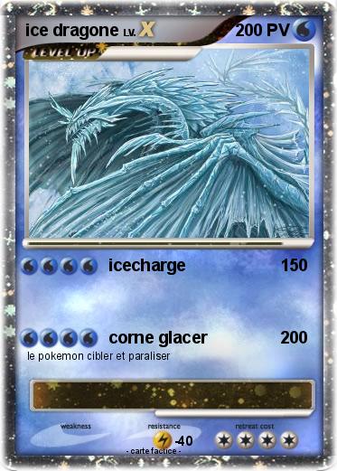 Pokemon ice dragone