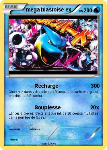 Pokemon mega blastoise ex