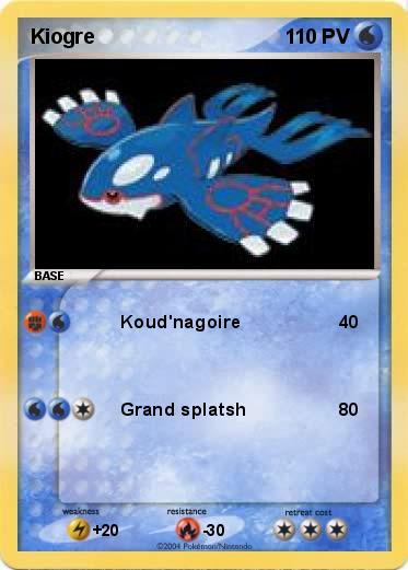 Pokemon Kiogre
