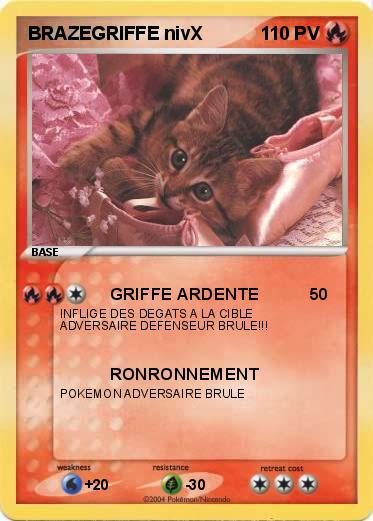 Pokemon BRAZEGRIFFE nivX