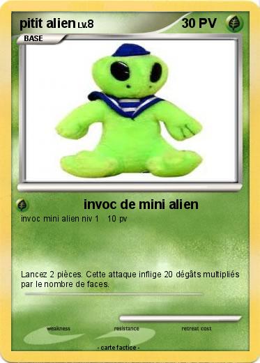 Pokemon pitit alien