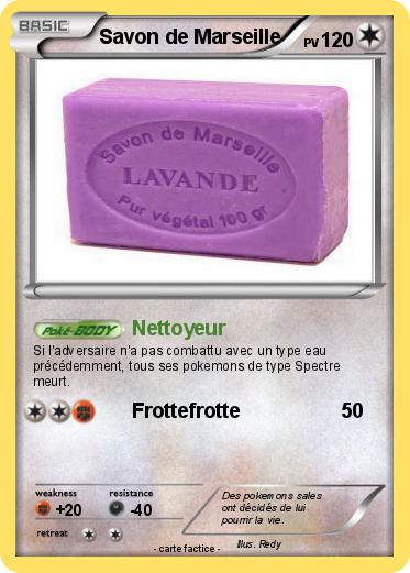 Pokemon Savon de Marseille