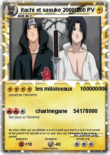 Pokemon itachi et sasuke 200000
